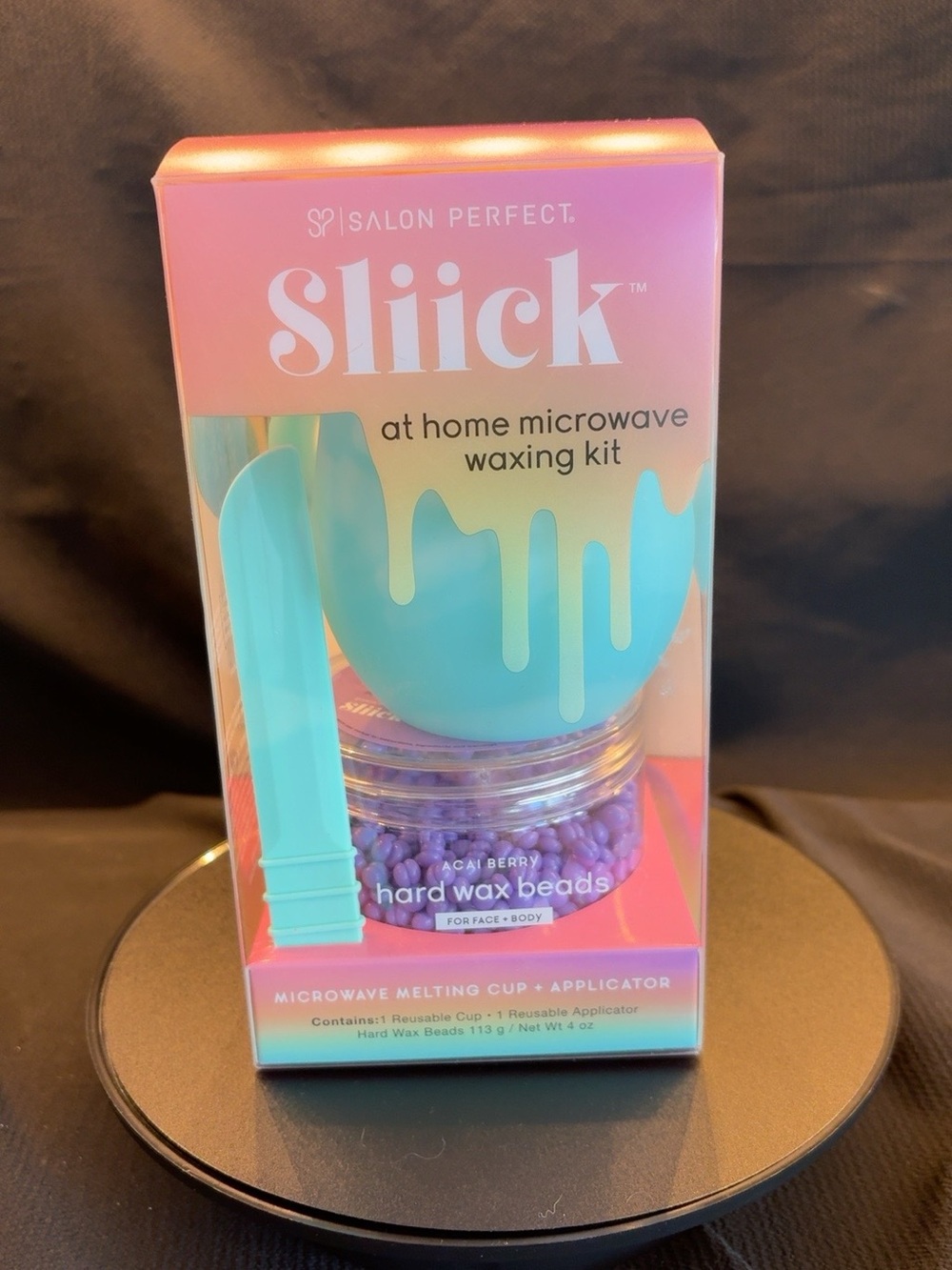 Salon Perfect Sliick At Home Microwave Waxing Kit New Sealed